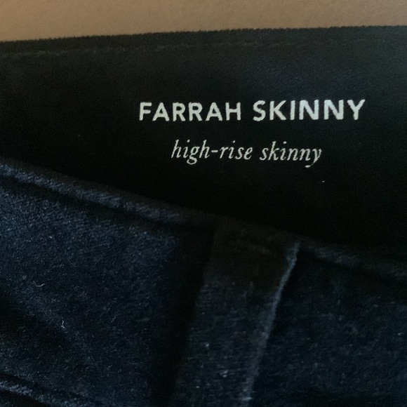 AG black velvet skinny jeans - Picture 3 of 5